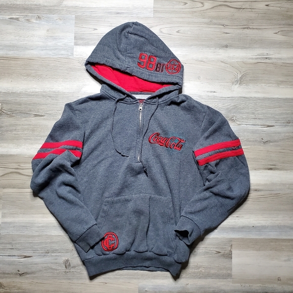 Coca Cola Other - Vintage Coca Cola Pullover Hoodie Sweater Medium